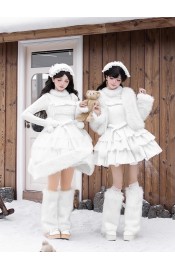 With Puji White Chocolate Cutsew Jacket Overdress Tiered JSK and Sets(Leftovers/Full Payment Without Shipping)